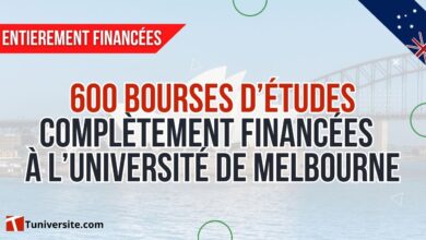 600 Bourses d'Études à l'Université de Melbourne en Australie
