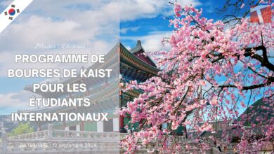 Programme de Bourses de KAIST pour les Étudiants Internationaux