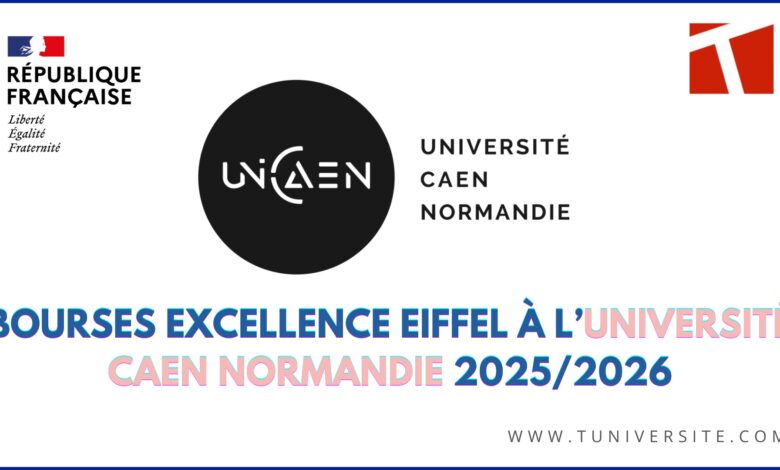 Bourse d’Excellence Eiffel à l’Université de Caen Normandie