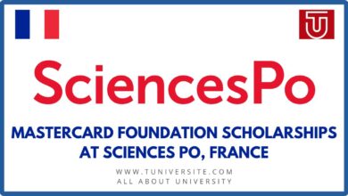 Mastercard Foundation Scholarships at Sciences Po