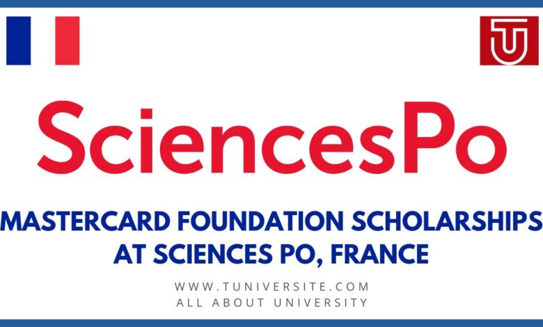 Mastercard Foundation Scholarships at Sciences Po