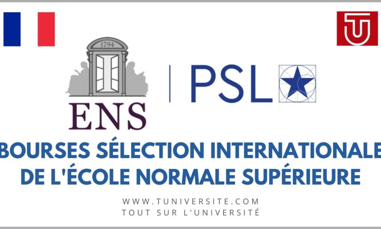 Sélection internationale de l'École Normale Supérieure ENS