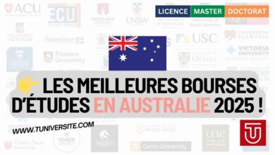 Bourses d'études en Australie