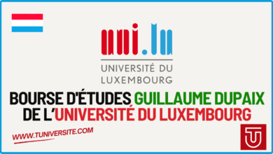 Bourse Guillaume Dupaix de l'Université du Luxembourg