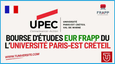 Bourses d'Études de l'EUR FRAPP en France