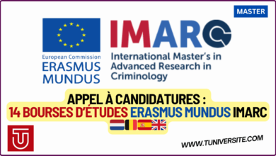 Bourses d'études Erasmus Mundus IMARC