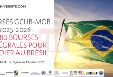 Bourses GCUB-Mob 2025-2026