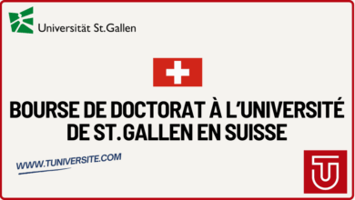 Bourse de doctorat à l’Université de St. Gallen en Suisse