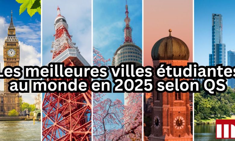 Classement des meilleures villes étudiantes au monde en 2025
