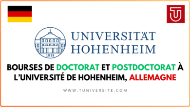 Bourses de Doctorat et Postdoctorat à l’Université de Hohenheim