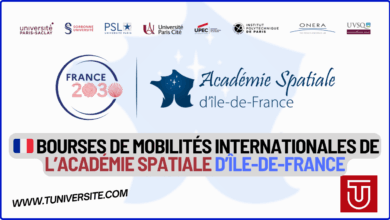 Bourses de mobilités internationales de l’Académie Spatiale d’Île-de-France