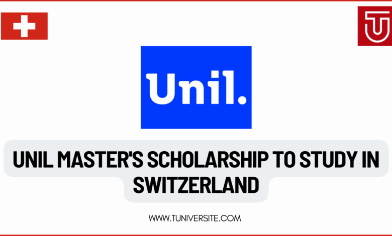 University of Lausanne (UNIL) Master’s Scholarships 2026–2027 in Switzerland
