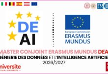Bourses Erasmus Mundus DEAI en ingénierie des données et intelligence artificielle