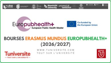 Bourses Erasmus Mundus Europubhealth+ en Santé Publique 20262027