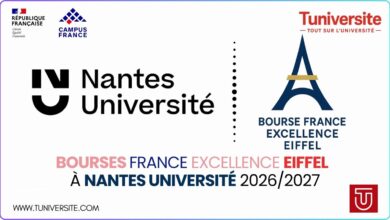 Bourses France Excellence Eiffel à Nantes Université 2026/2027