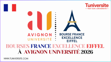 Bourses d'Excellence Eiffel à Avignon Université 2026