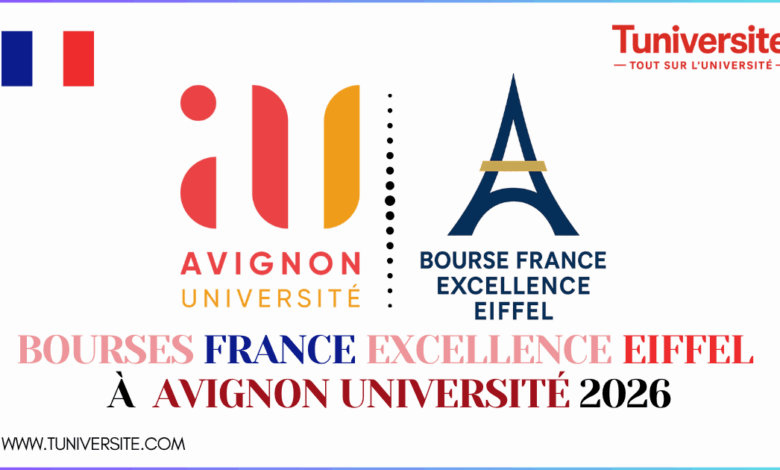 Bourses d'Excellence Eiffel à Avignon Université 2026