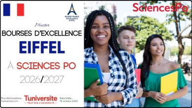 Bourses d'Excellence Eiffel à Sciences Po 2026