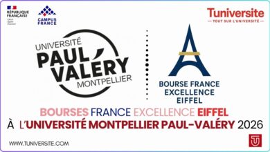 Bourses d'Excellence Eiffel à l'Université de Montpellier Paul-Valéry, 2026