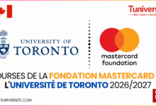 Bourses de la Fondation Mastercard de l'Université de Toronto 2026