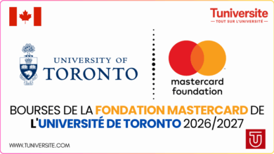 Bourses de la Fondation Mastercard de l'Université de Toronto 2026