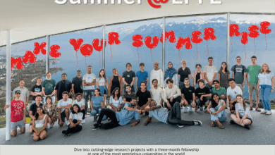 Bourse Summer@EPFL de l'École Polytechnique Fédérale de Lausanne