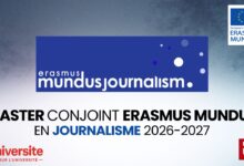 Master Conjoint Erasmus Mundus EN Journalisme 2026-2027