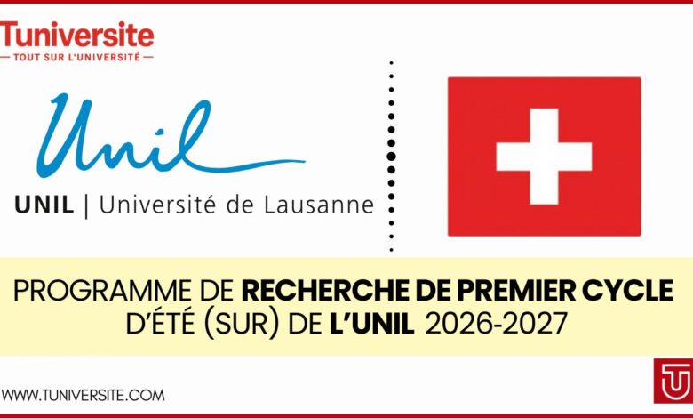 Programme de recherche de premier cycle d’été (SUR) de l’UNIL