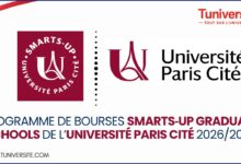 Programme de bourses SMARTS‑UP Graduate Schools 2026‑2027