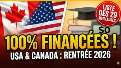 29 Meilleures bourses d'études aux États‑Unis et au Canada pour Etudiants Internationaux en 2026
