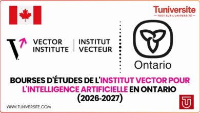 Bourses d'études de l'Institut Vector pour l'intelligence artificielle en Ontario 2026