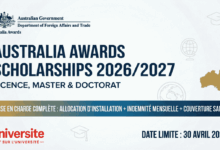 Bourses Australia Awards pour étudiants internationaux 2026