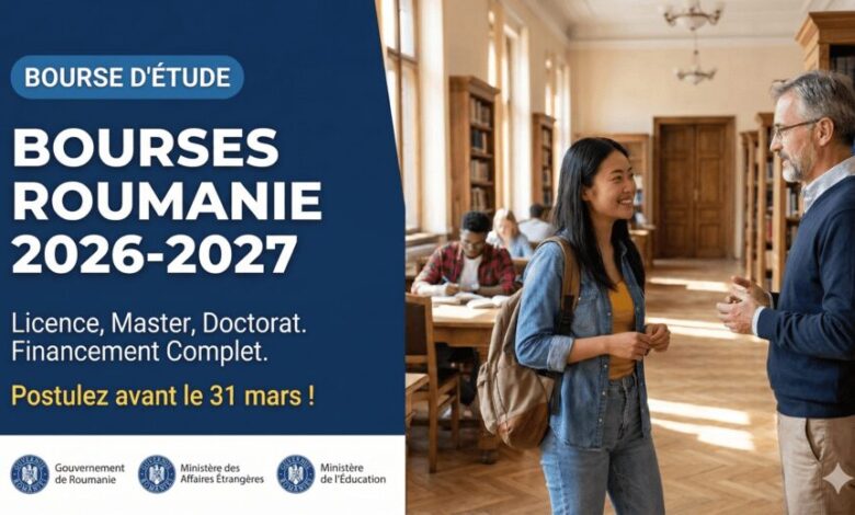 Bourses du gouvernement roumain 20262027 pour étudiants internationaux