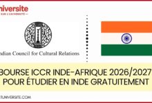 Bourse ICCR Inde-Afrique 2026/2027 pour Étudier en Inde Gratuitement